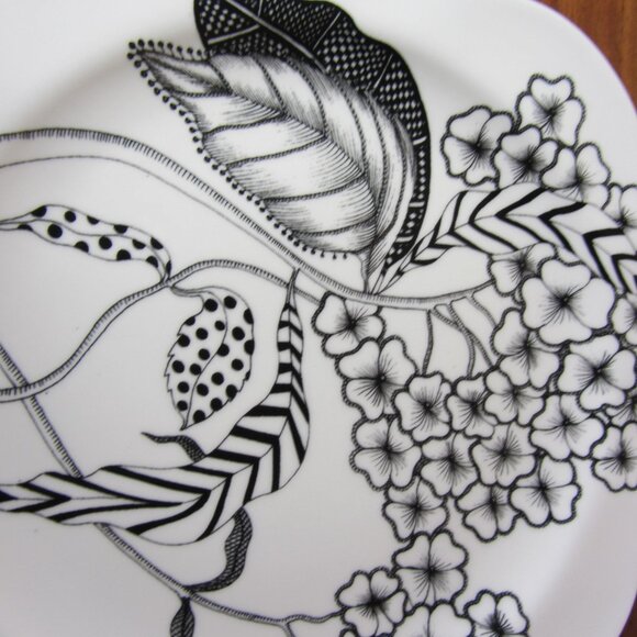 Anthropologie Florence Balducci Floral Canape Plate wild masquerade (W5022) - Picture 3 of 6